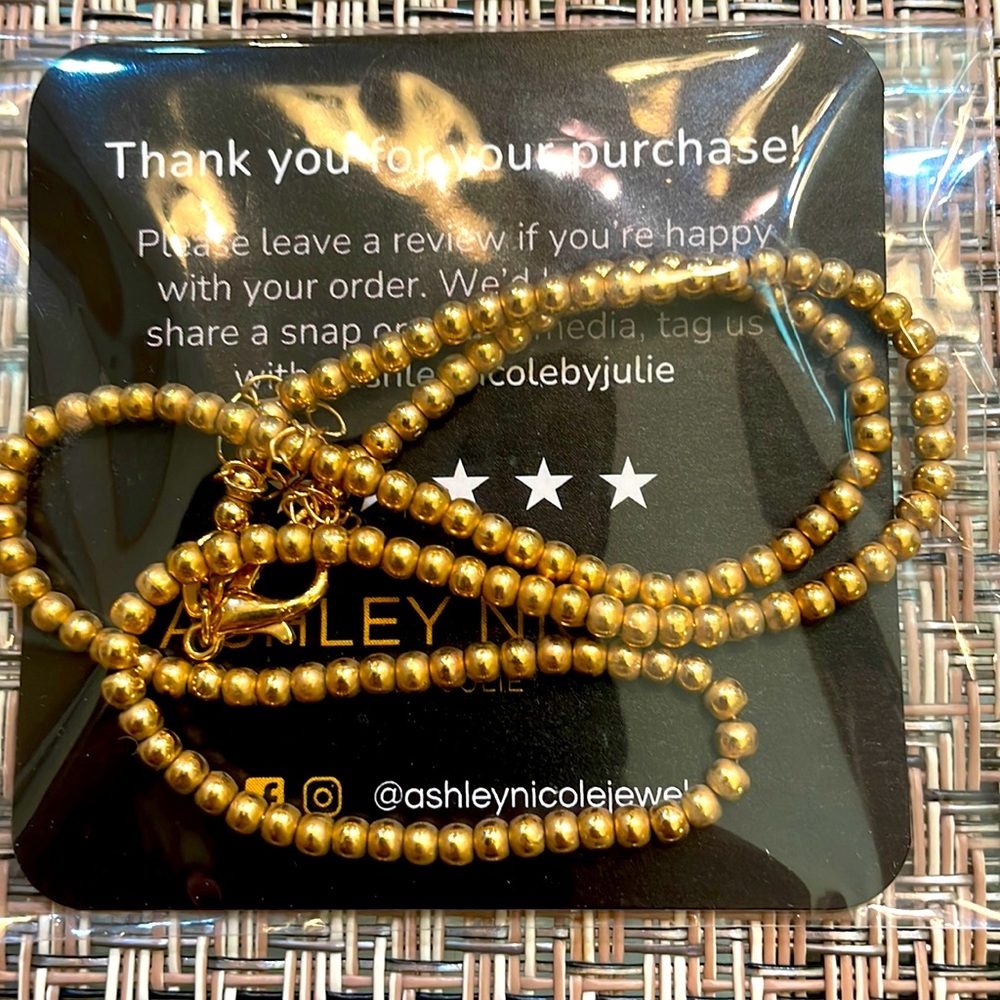 Ashley Nicole by Julie Gold Bead Necklace